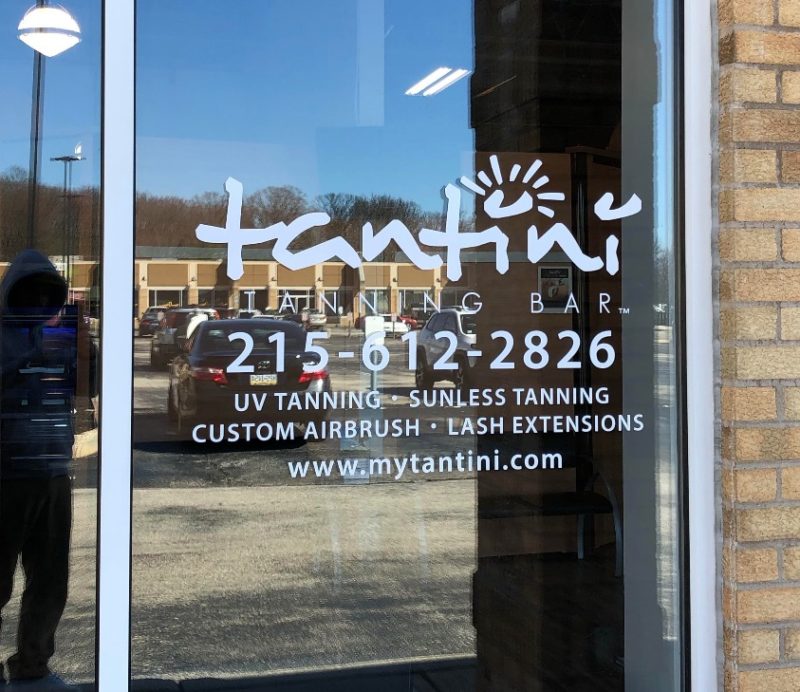 Storefront Vinyl Decals with Installation HitUsUpDesigns