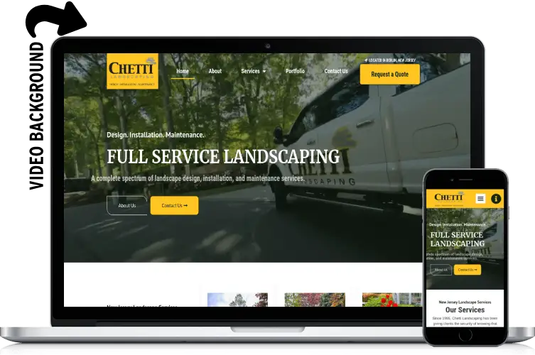 professional website design NJ